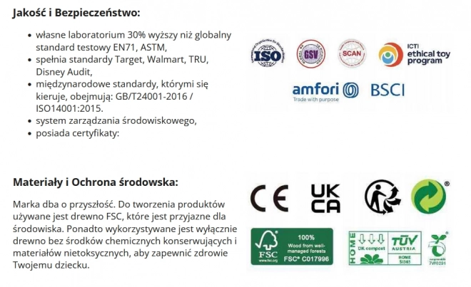 Drevená kocka Montessori 10v1 Šťastná farma XXL