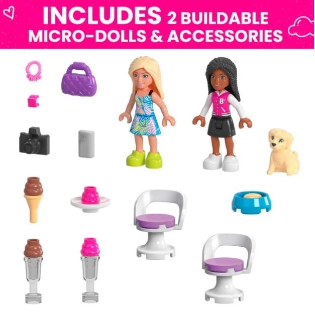 Barbie Mega kabriolet a stánok