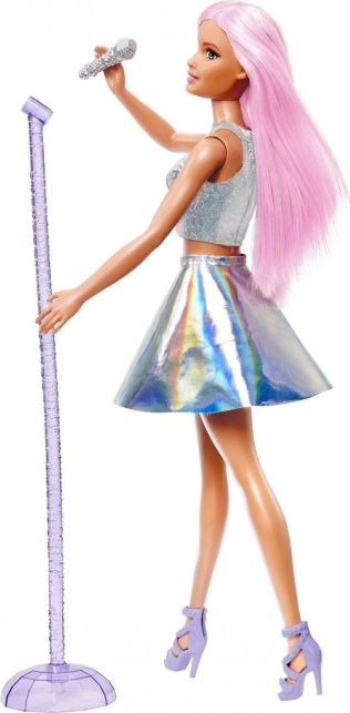 Bábika Barbie Popová hviezda speváčka