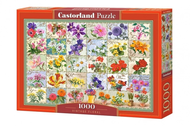 Castorland Puzzle Herbár kvetov 1000 dielikov