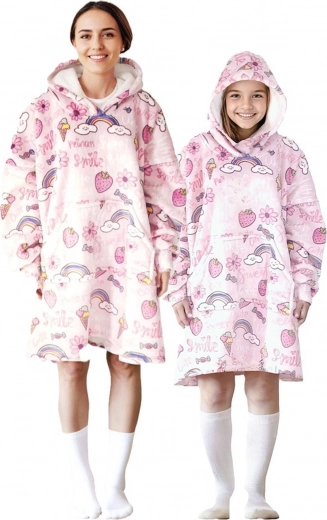 Oversize strih s kapucňou a veľkým vreckom