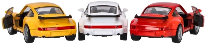 Kovový model Porsche 911 Turbo v mierke 1:36