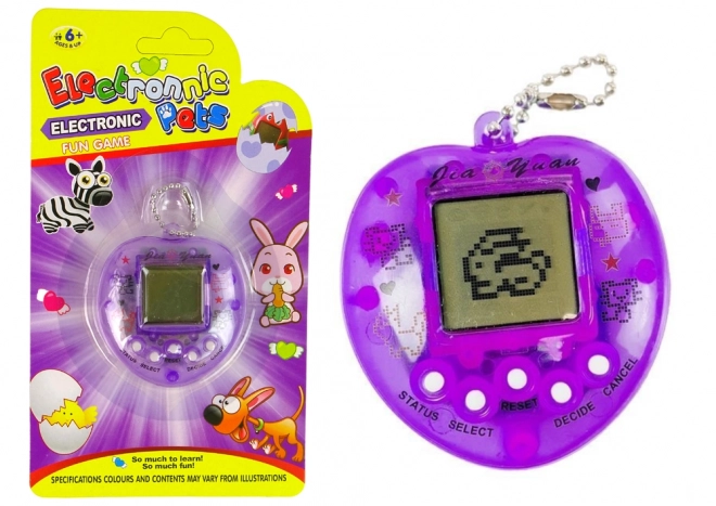 Elektronická hra Tamagotchi fialová