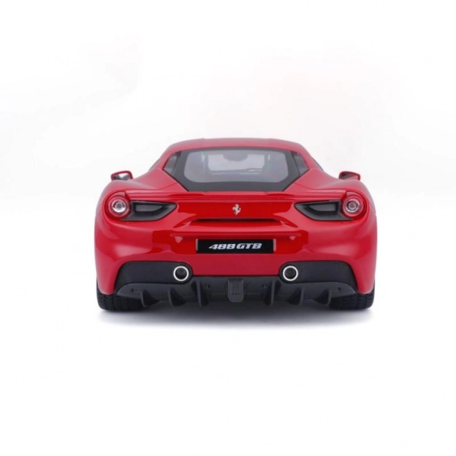 Ferrari 488 GTB Červený model 1:18