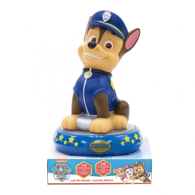 Nočná lampa 3D figúrka Chase Paw Patrol