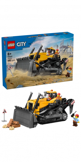 LEGO City Žltý buldozér