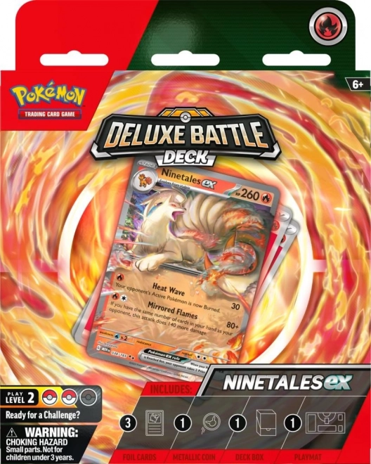 Karty deluxe battle deck Ninetales EX