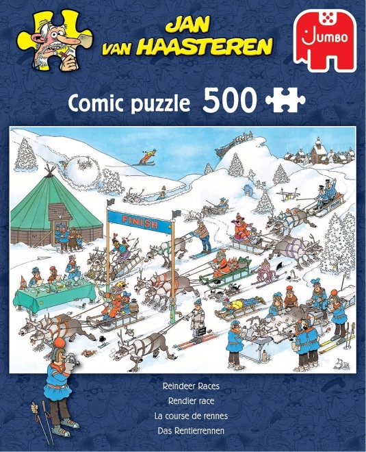 Jumbo Puzzle JvH Závody Sobích Spřežení 500 Dielikov