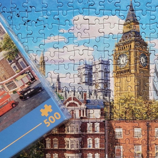 Puzzle Londýnske ulice 500 dielikov