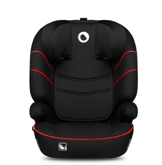 Autosedačka Lionelo Lars i-Size Black Red – Športová čierna červená