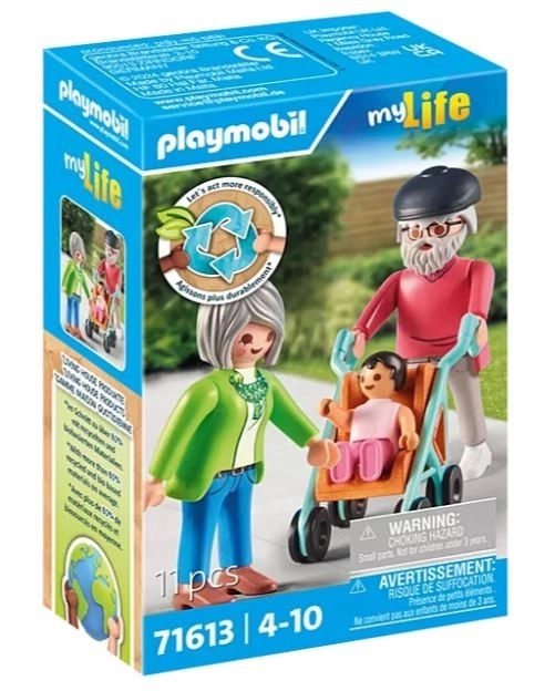 Figúrky Dedenkovia s vnukom Playmobil My Life