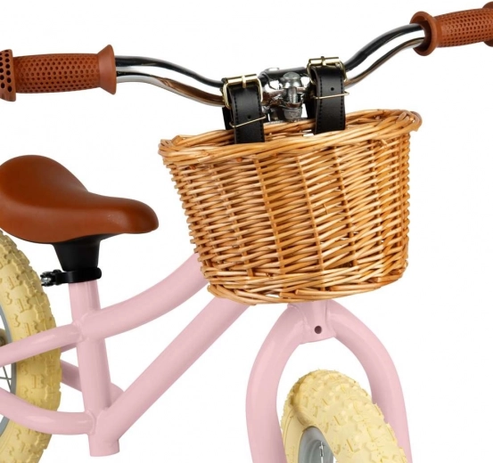 Štýlový prútený košík na drobnosti