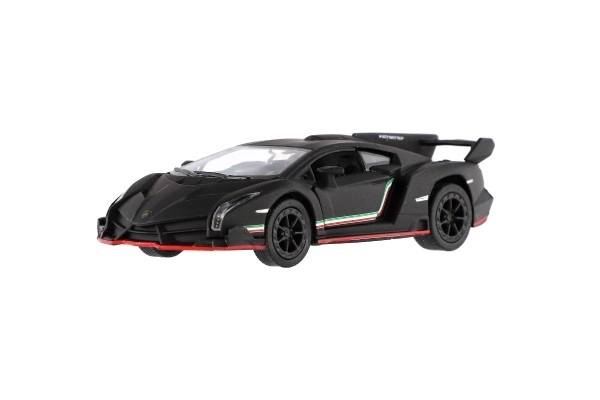 Auto Lamborghini Veneno kov/plast na spätné natiahnutie