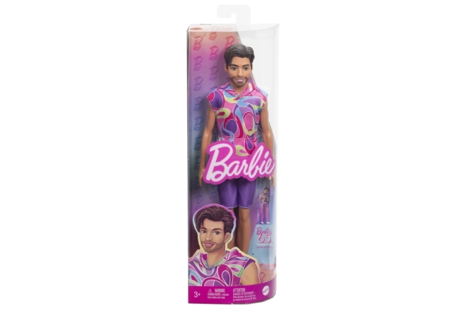 Barbie Model Ken – pestrofarebný obleček