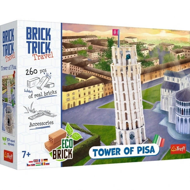 Krivá Veža v Pise - Brick Trick Cestovanie