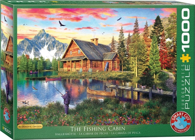 Puzzle Rybárska chata 1000 dielikov