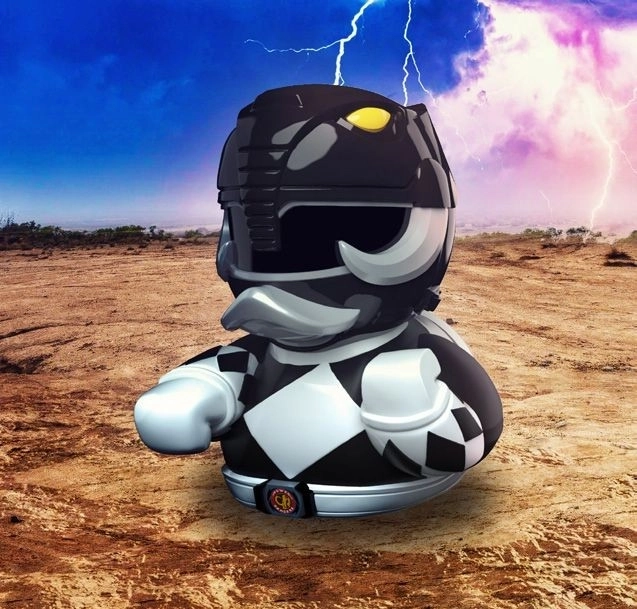 Kachnička Power Ranger - Black Ranger