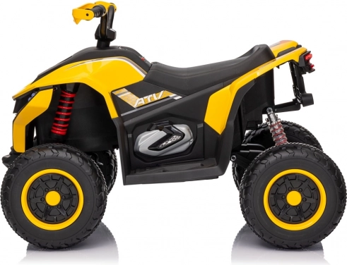 Žltá štvorkolka Fast Wheel