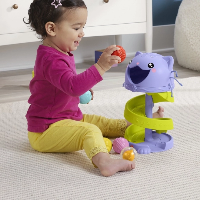 Guľôčková dráha so zvieratkom od Fisher-Price