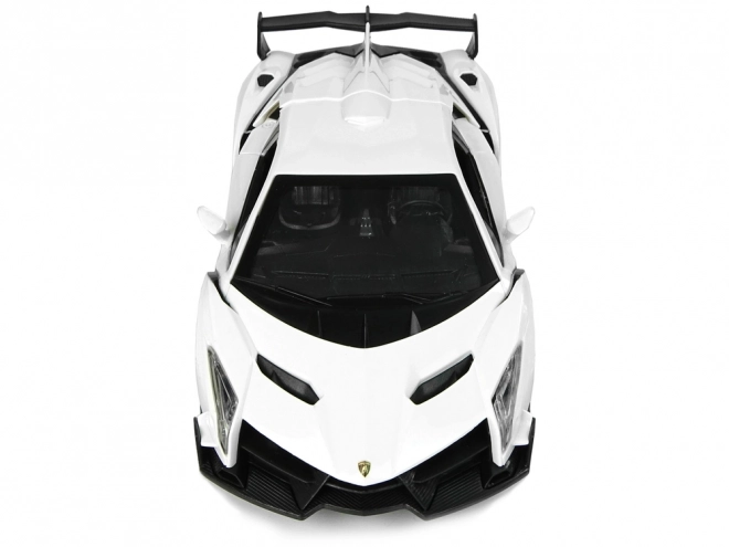 Diaľkovo ovládané športové auto Lamborghini Veneno biele