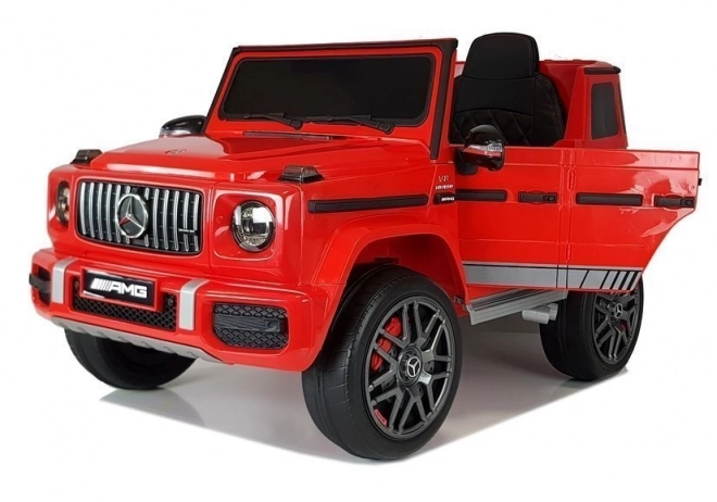 Auto na akumulátor Mercedes G63 červené