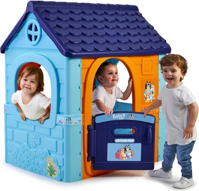 Detský záhradný domček Bluey so schránkou na listy