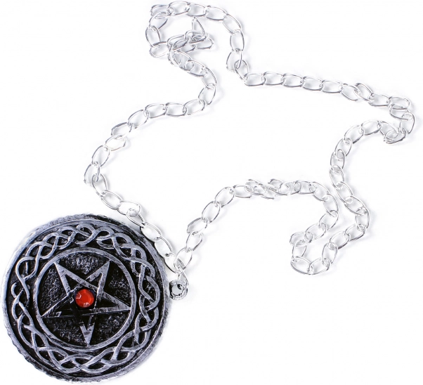 Gotický náhrdelník s pentagramom