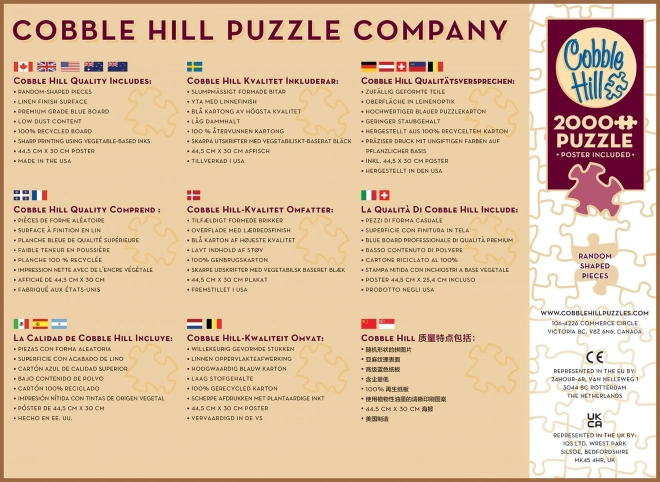 Puzzle Cobble Hill Duha 2000 dielikov