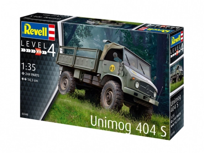 Plastikový model vozidla UNIMOG 404 S 1/35