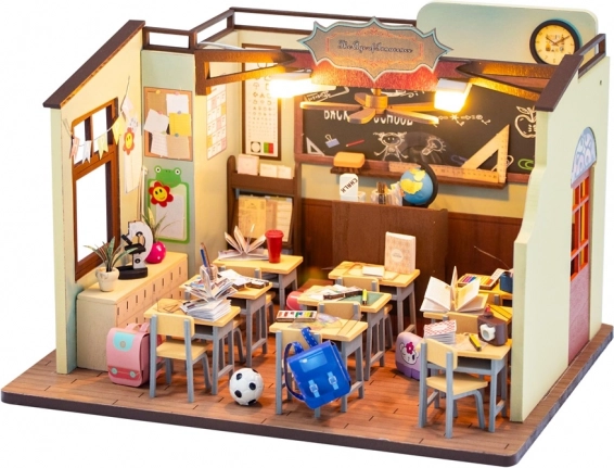 Miniatúra domčeka 2Kids Toys Školská Trieda