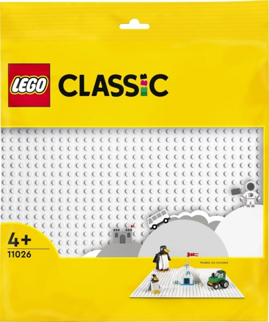 Biela podložka na stavanie LEGO Classic 11026