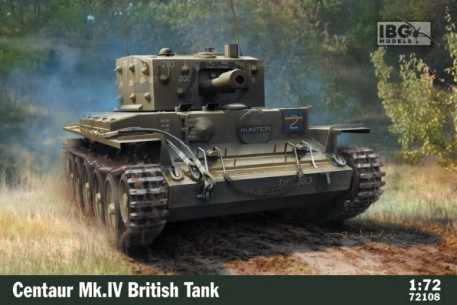 Britský tank Centaur Mk.IV - Model na zlepenie 1/72