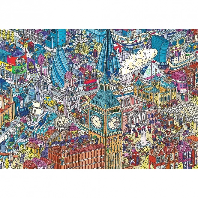 Puzzle 1000 kusov Eye-Spy: Londýn, Spojené kráľovstvo