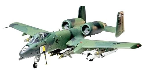 Plastikový model lietadla A-10A