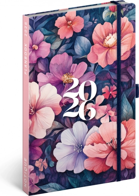 Notique Planbook diár/notebook Kytice 2026