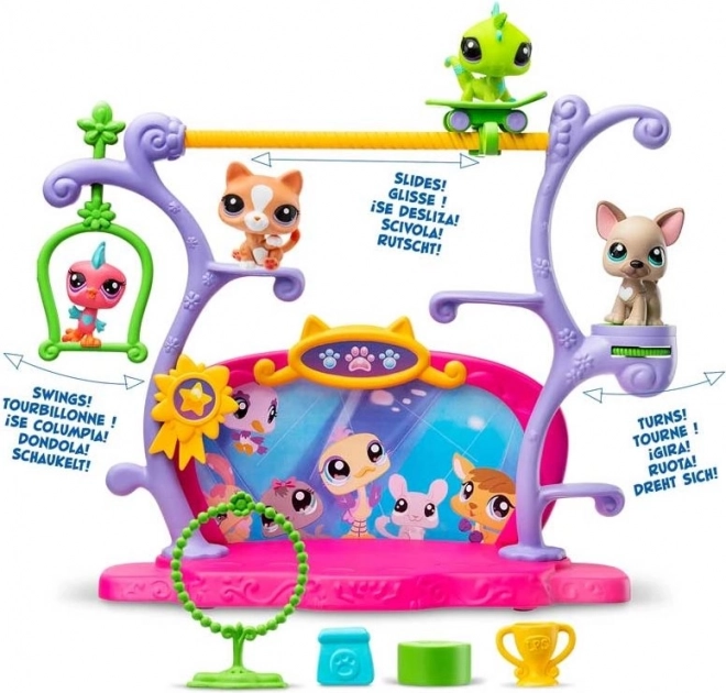 Hasbro Littlest Pet Shop Hrací sada: Talentované zvieratká