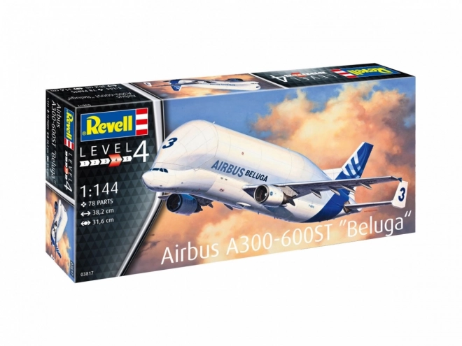 Plastikový model lietadla Airbus A300-600ST Beluga 1/144