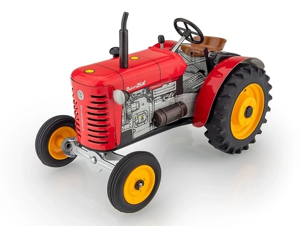 Traktor Zetor 25A červený Kovap