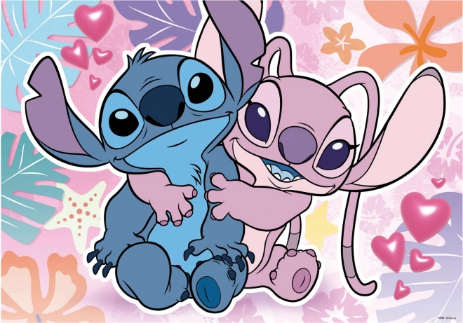 Puzzle Disney Stitch a Angel 300 dielikov