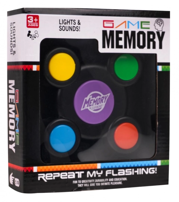 Elektronická logická hra Memory 4 farby