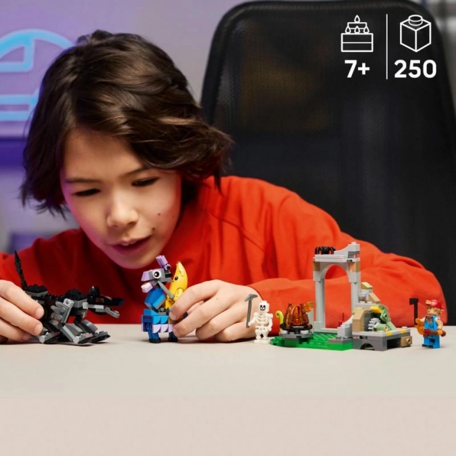 LEGO Fortnite Peely a Sparkplug Táborisko