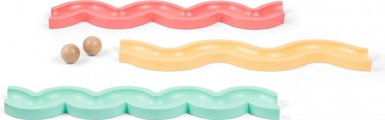 Prepojiteľné zvlnené diely