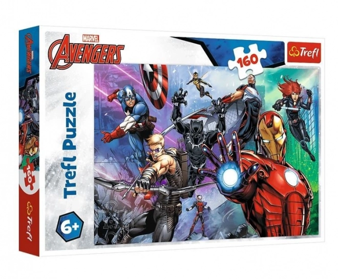 Puzzle Marvel Záchranári Hrdinovia 160 dielikov