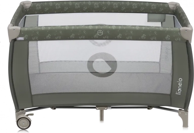 Cestovná postieľka Lionelo Sven Plus Beige Olive
