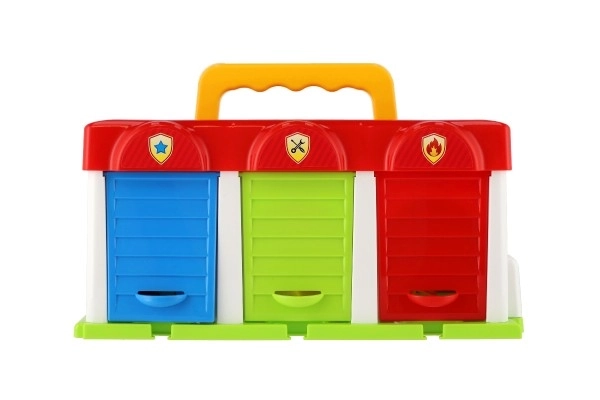 Garáž s autíčkami a doplnkami Technok Toys