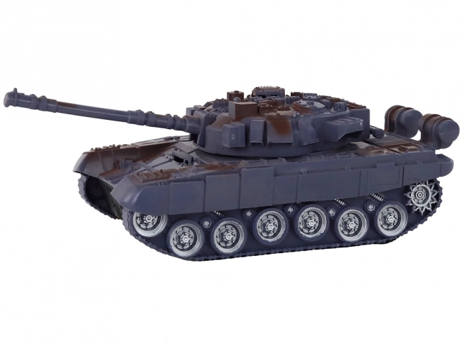 Závodný tank R/C so svetlami a zvukom 1:18