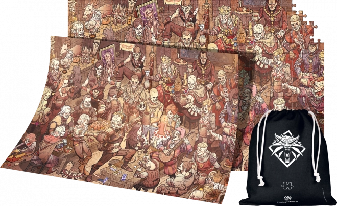 Puzzle The Witcher - Narodeniny 1000 dielikov