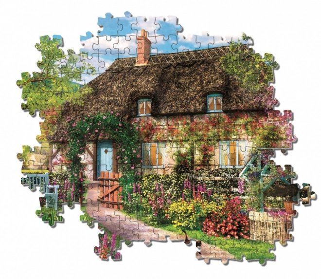 Clementoni Puzzle Domček s predzáhradkou 1000 dielikov
