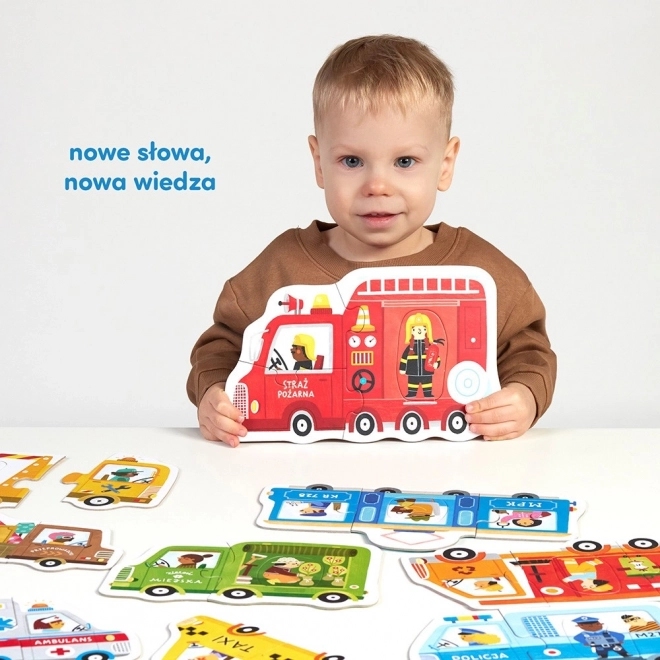 Prvé puzzle - Vozidlá