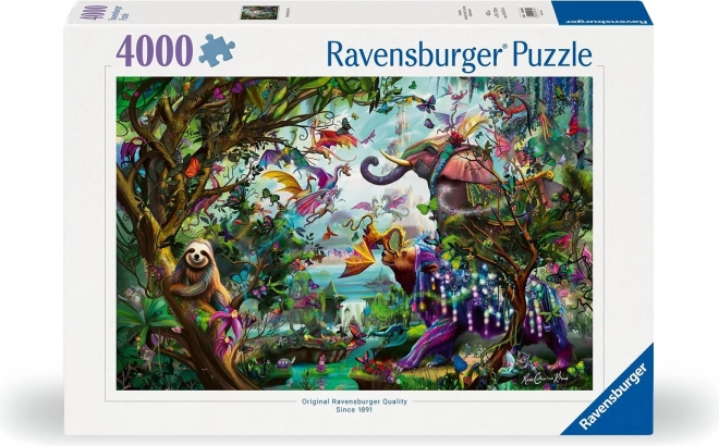 Ravensburger puzzle tropické draky 4000 dielikov